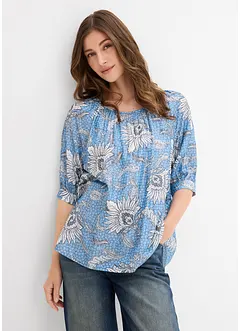 Blouse en fine viscose mélangée, bonprix