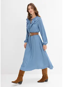 Maxikleid aus fließender Viskose, bonprix
