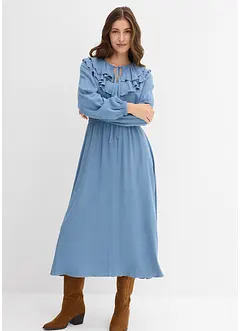 Maxikleid aus fließender Viskose, bonprix