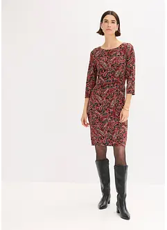 Robe en jersey à imprimé paisley, bonprix