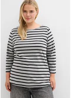Langarmshirt mit reiner Bio-Baumwolle, bonprix