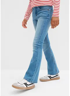 Jean flare taille mi-haute, bonprix