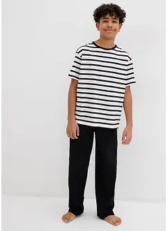Pyjama + Shorty mit weicher Bio-Baumwolle (4-tlg. Set), bonprix