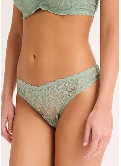 V-String mit floraler Spitze, bonprix