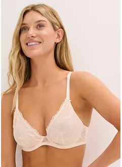 Triangel-BH mit floraler Spitze, bonprix