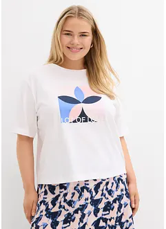 T-Shirt aus reiner Baumwolle, bonprix