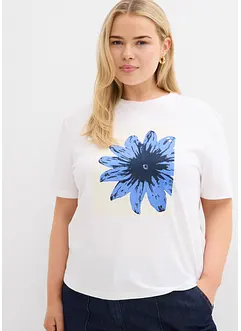 Bedrucktes T-Shirt aus reiner Baumwolle, bonprix
