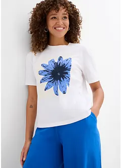 Bedrucktes T-Shirt aus reiner Baumwolle, bonprix