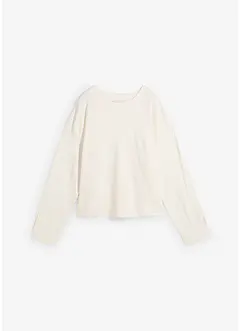 Langarmshirt aus reiner Baumwolle, bonprix