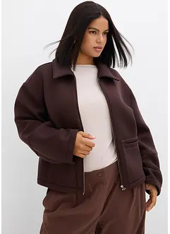 Kurze Jacke aus Scuba, bonprix