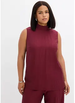 Top long et texturé en viscose mélangée, bonprix