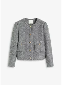 Blouson aus softem Bouclégarn, bonprix