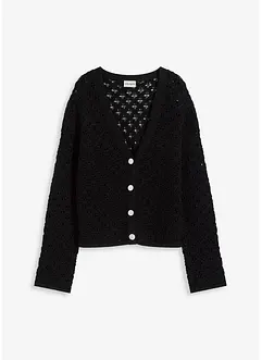 Ajour-Strickjacke, bonprix