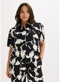Bluse aus fließendem Satin, bonprix