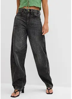 Balloon-Jeans Mid Waist, Super Soft, bonprix