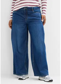 Jean large taille mi-haute, bonprix