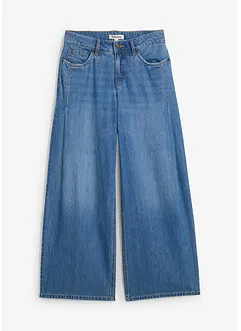 Wide-Leg-Jeans Mid Waist, bonprix