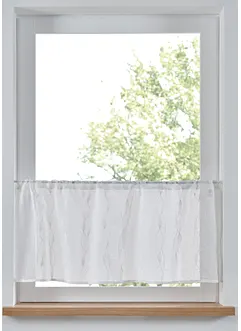 Scheibengardine mit Wellen Stickerei, bonprix