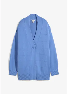 Gilet long en maille, bonprix