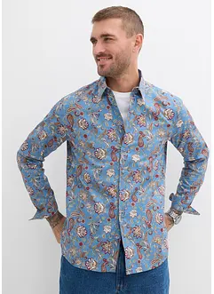 Chemise habillée 100% coton, slim, bonprix