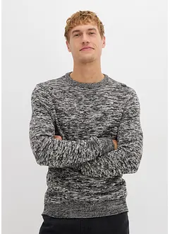Grobstrick-Pullover mit Baumwolle, bonprix