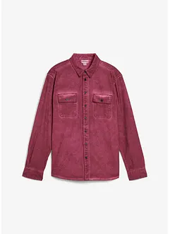 Chemise aspect délavé, 100% coton, bonprix