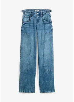 Jean large taille mi-haute, bonprix