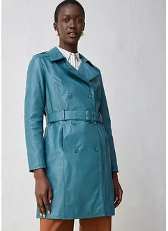 Leder-Trenchcoat, bonprix