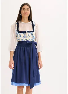 Dirndl mit bestickter Schürze (2-tlg. Set), bonprix