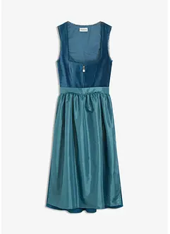 Dirndl mit Samt in Midilänge (2-tlg.Set), bonprix