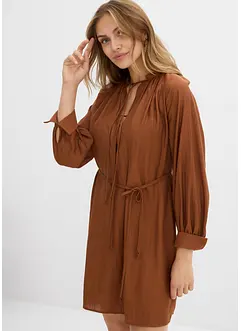 Umstands- und Stillblusenkleid aus fließender Viskose, bonprix