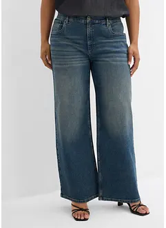 Wide-Leg-Jeans, High Waist, bonprix