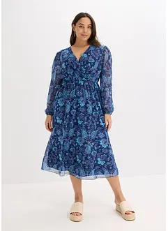 Robe midi en mesh, bonprix