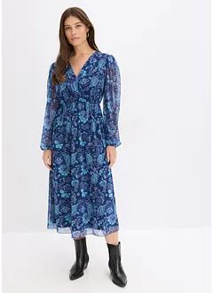 Mesh-Midikleid, bonprix