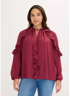 Blouse à volants, bonprix