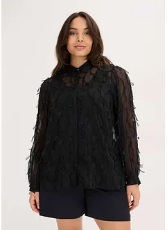 Bluse mit Fransen-Details, bonprix