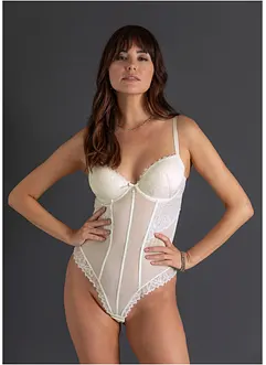 Stringbody mit dehnbarer Spitze, bonprix
