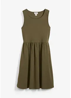 Shirtkleid mit Taschen aus reiner Baumwolle, bonprix