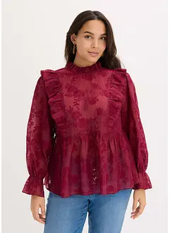 Bluse mit Stickerei, bonprix