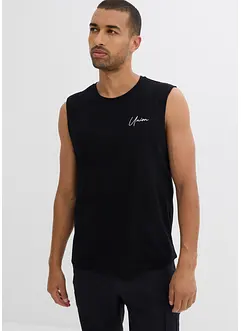 Muskelshirt (2er Pack) aus reiner Bio-Baumwolle, Loose Fit, bonprix