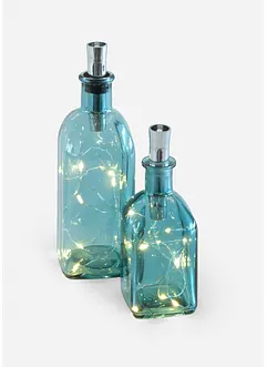 Objet déco LED avec paysage d'hiver (ens. 2 pces), bonprix