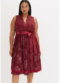 Dirndl mit Stickerei und Samtrock (2-tlg.Set), bonprix