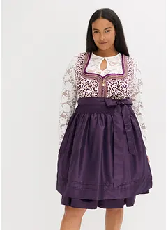 Dirndl mit bestickter Schürze (2-tlg. Set), bonprix