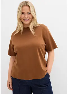 T-Shirt aus reiner schwerer Bio-Baumwolle, bonprix