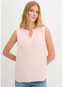 Blouse sans manches en viscose douce, bonprix