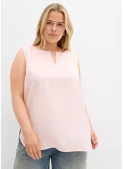 Blouse sans manches en viscose douce, bonprix