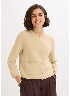 Strickjacke aus Baumwolle, bonprix