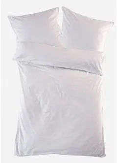 Parure de lit en coton renforcé avec passepoils, bonprix