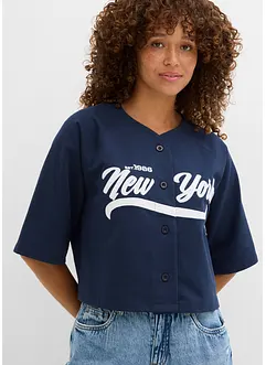 Sweat oversize doux en coton mélangé, bonprix