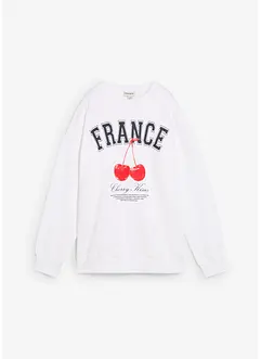 Oversize-Sweatshirt aus reiner Bio-Baumwolle, bonprix